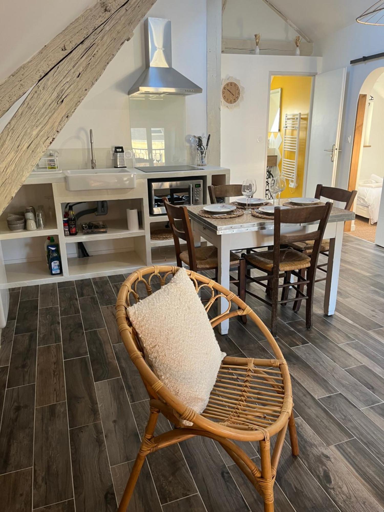 Ferienwohnung Sejour De Charme Au Boheme Amboise Exterior foto